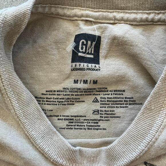 Country Roads Take Me Home GM Woman's Crop Top Tee Beige Medium - Picture 3 of 6